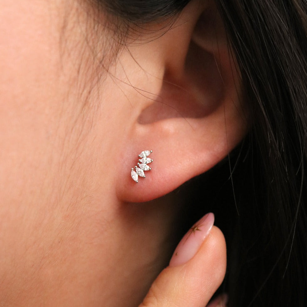 Sparkle Crawler earrings-1