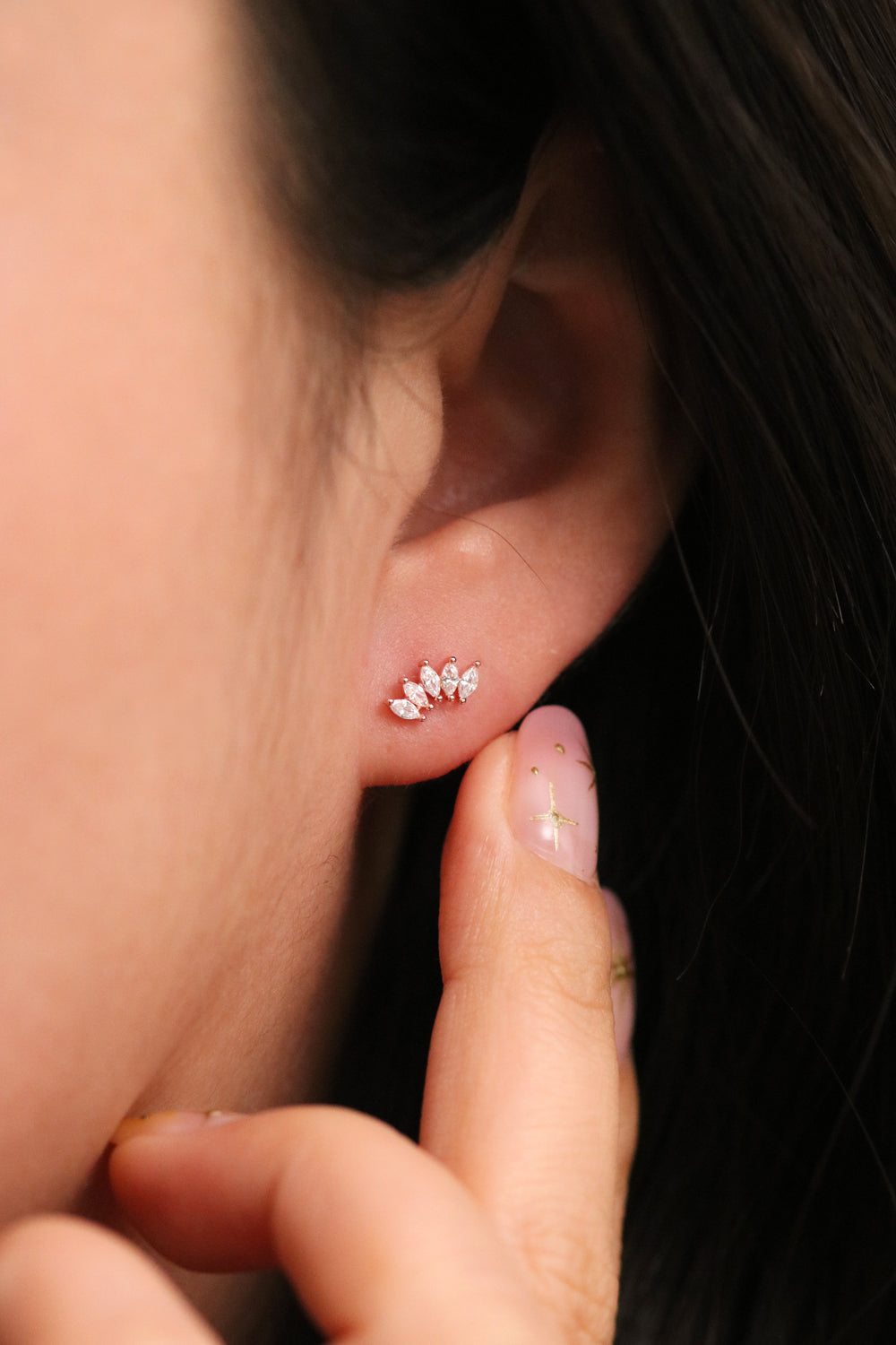 Sparkle Crawler earrings-2