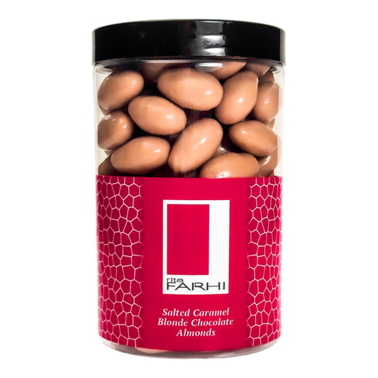 Salted Caramel Blonde Almonds, Palm Oil Free, 320g-0