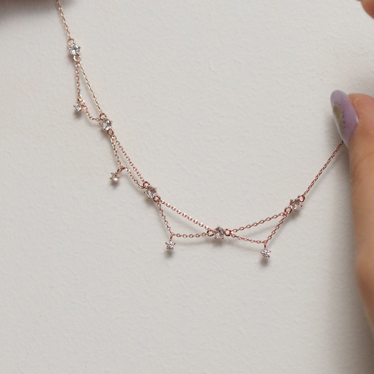 Cubic layered bracelet-3