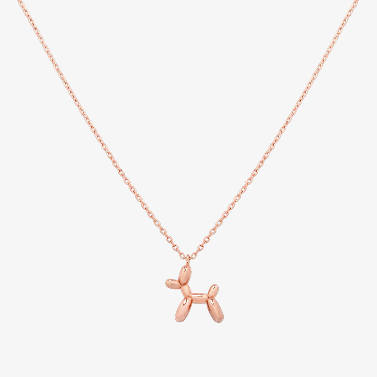 Balloon dog necklace-6