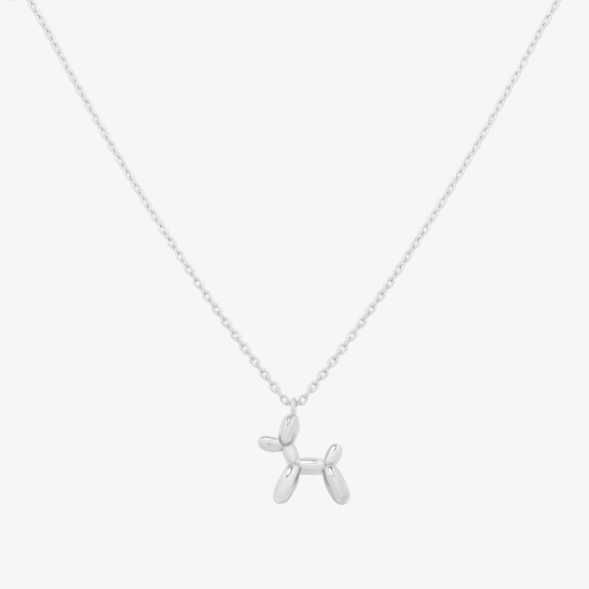 Balloon dog necklace-5