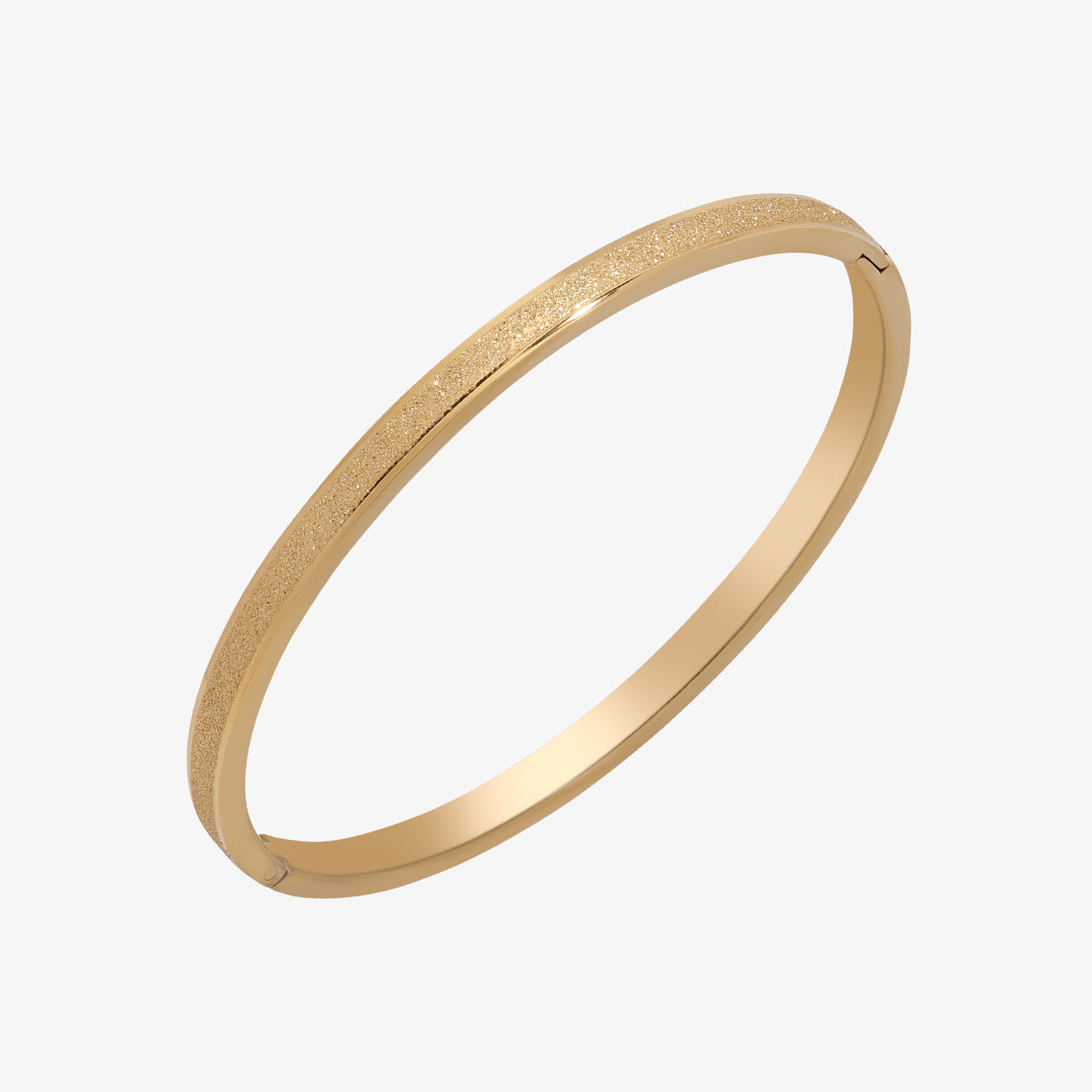 simple glitter thin bangle-0